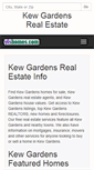 Mobile Screenshot of kewgardensrealty.com